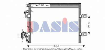 AKS DASIS 132009n -  Конденсатор, кондиционер